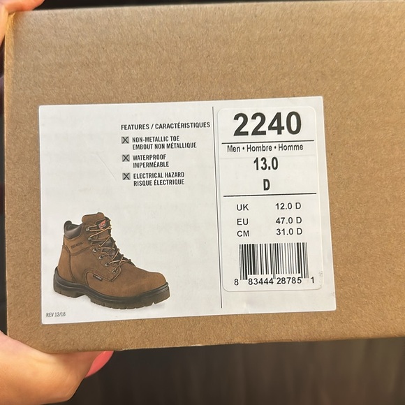 Redwing Composite Toe Boots Men Size 13 stock number:2240 - Picture 2 of 13